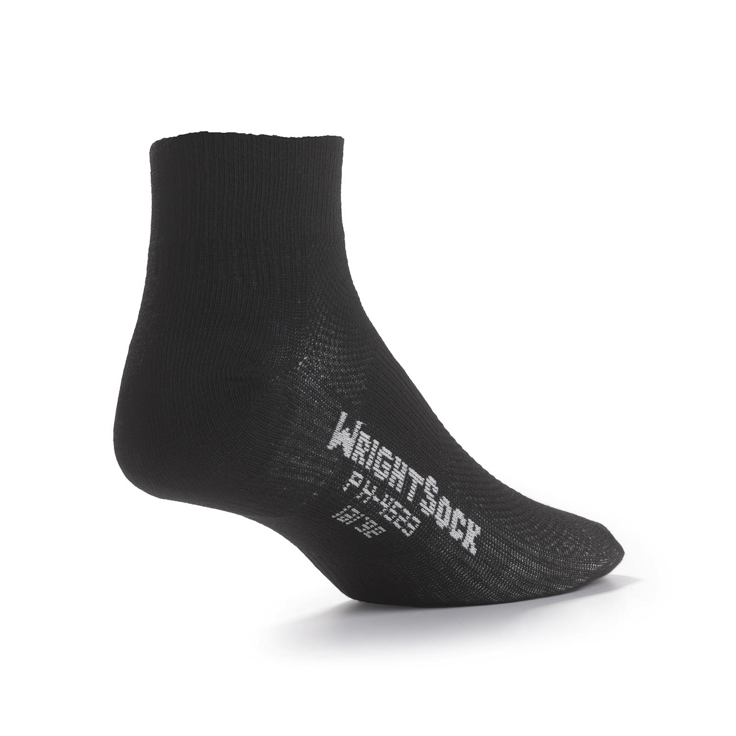 Black Wrightsock Light Weight Ankle - M